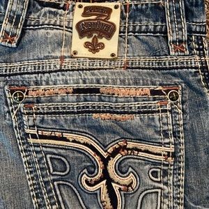 Men’s Rock Revival Jeans.
